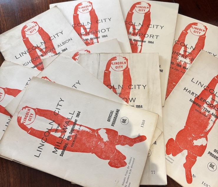 Lincoln City FC Official Programmes